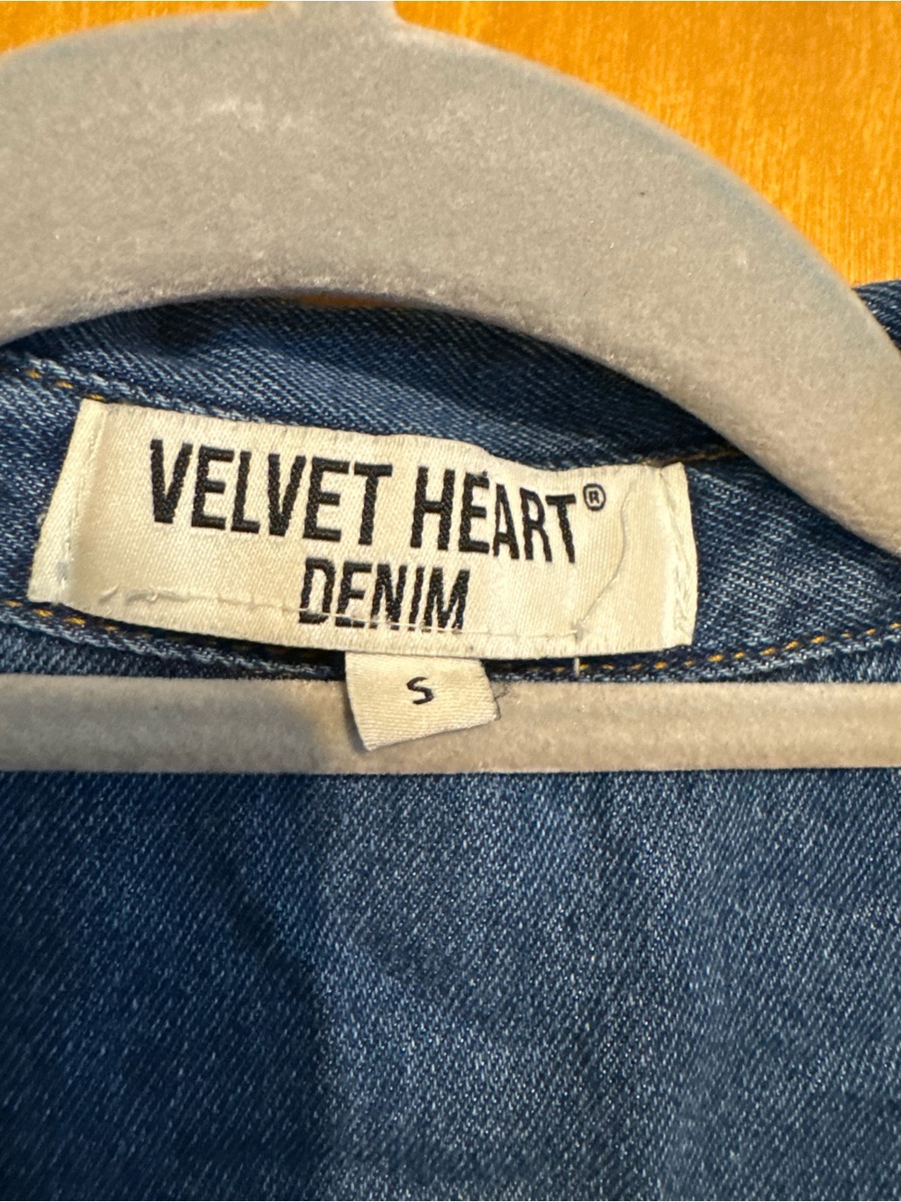 Denim top - Picture 2 of 4